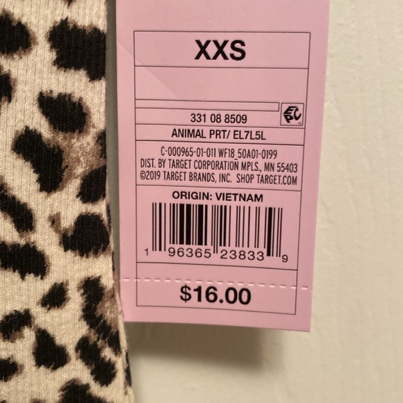 Brand New Wild Fable Animal Print Nightgown… - Picture 6 of 6